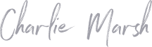 Charlie Marsh signature