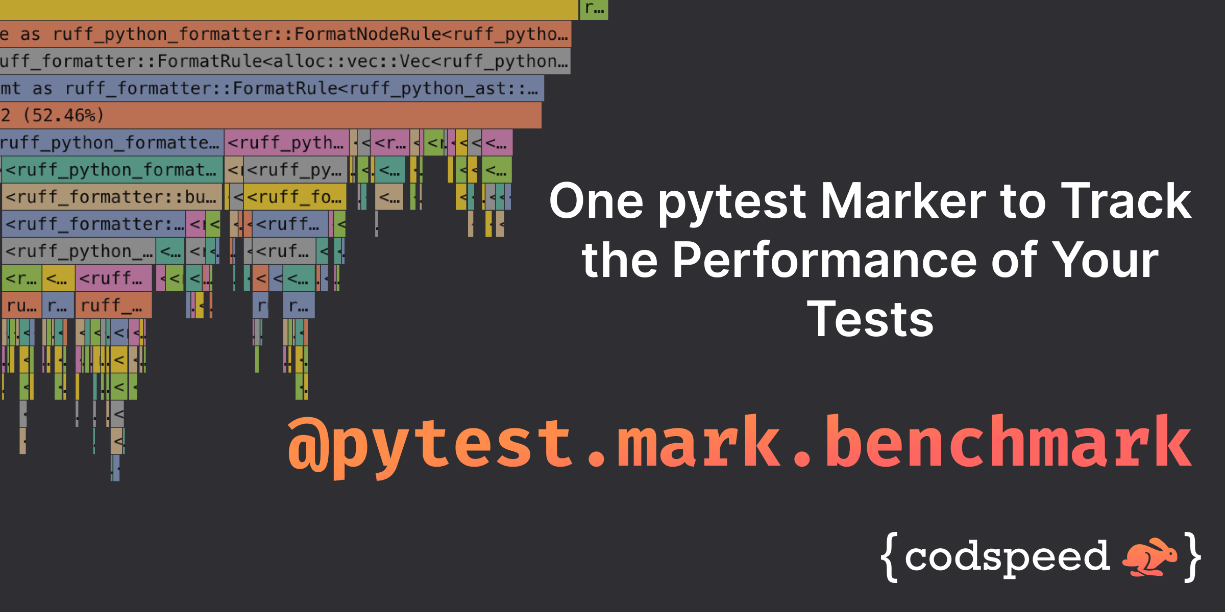 One pytest Marker to Track the Performance of Your Tests