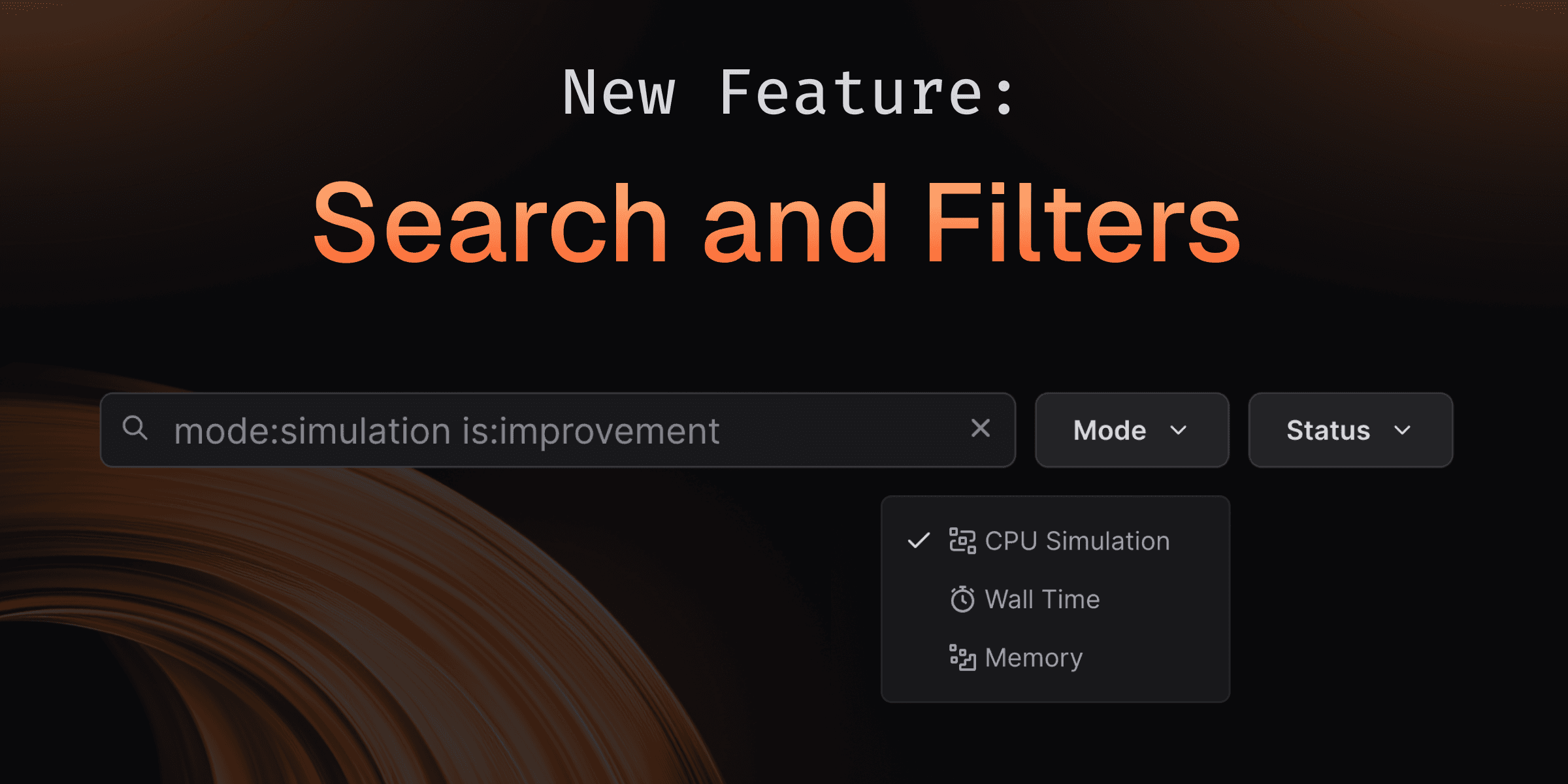 Search and Filter Benchmarks