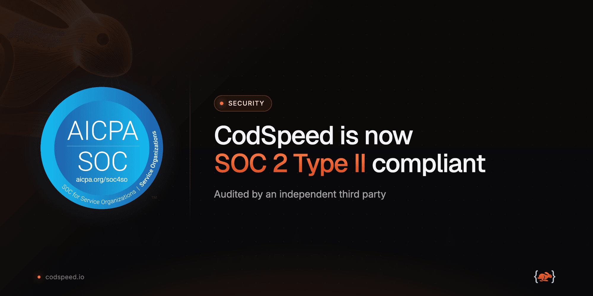 CodSpeed is now SOC 2 Type II compliant