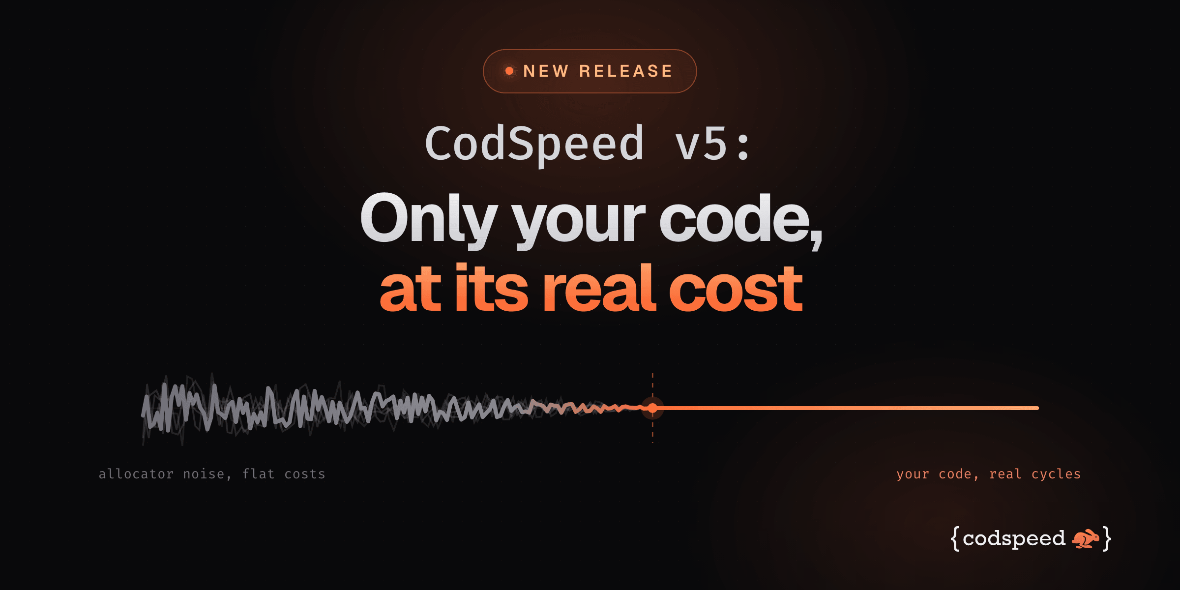 CodSpeed v5: Only Your Code, at Its Real Cost