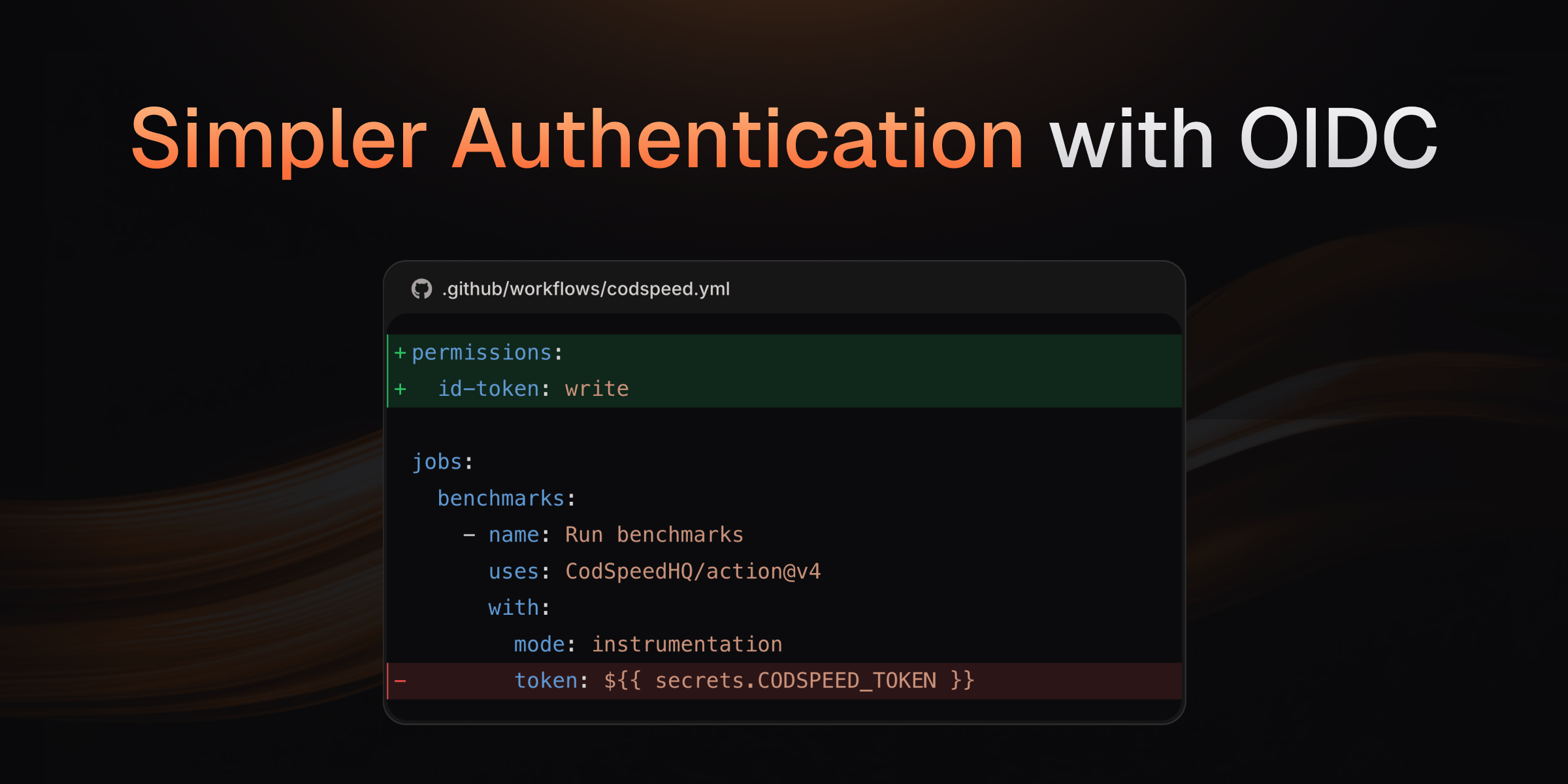 Simpler Authentication with OIDC - Changelog - CodSpeed